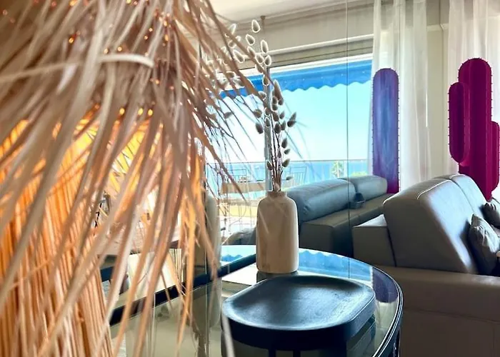 Reflets D'azur - Vue Mer, Plage, Neuf, Moderne Daire Cannes